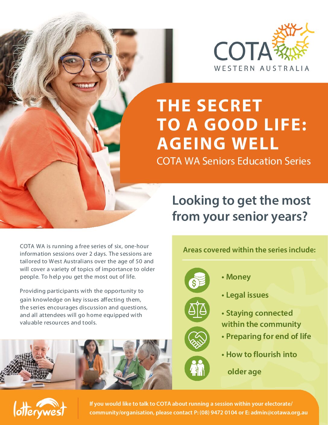 Seniors Education Series Margaret River